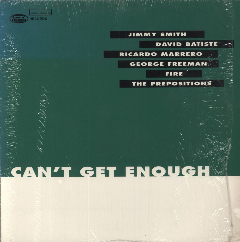 Various-Soul & Funk Can't Get Enough US vinyl LP album (LP record) LHLP006