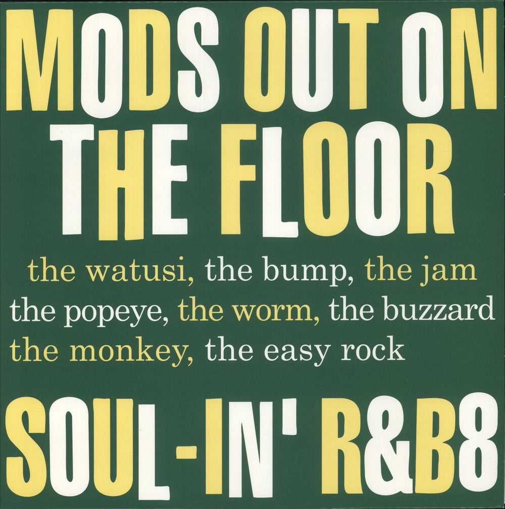 Various-Soul & Funk Mods Out On The Floor Soul-In' UK vinyl LP album (LP record) R&B8