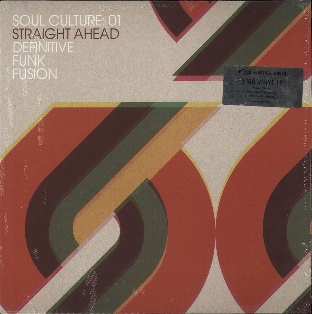 Various-Soul & Funk Soul Culture: 01 - Straight Ahead - Definitive Funk Fusion - Shrink UK 2-LP vinyl record set (Double LP Album) S160050