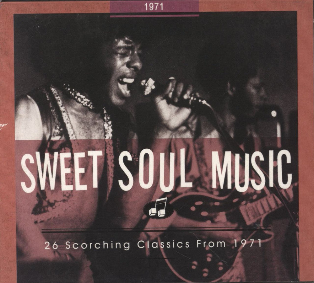 Various-Soul & Funk Sweet Soul Music 1971 - 26 Scorching Classics From 1971 German CD album (CDLP) BCD16881AS