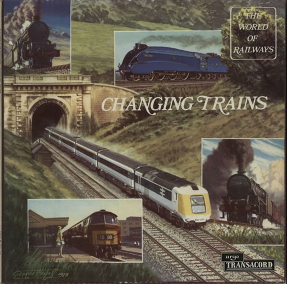 Various-Trains Changing Trains UK vinyl LP album (LP record) SPA438