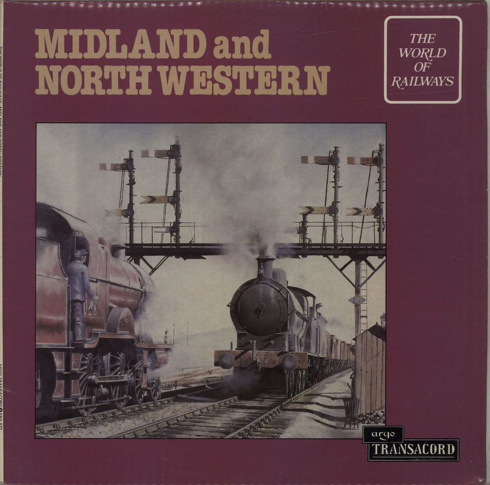 Various-Trains Midland And North Western UK vinyl LP album (LP record) SPA572