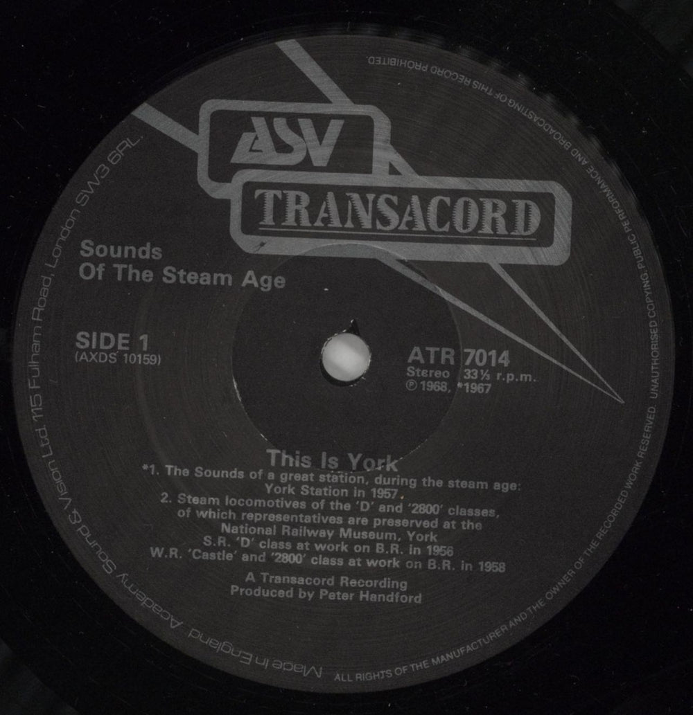 Various-Trains This Is York UK vinyl LP album (LP record) V-TLPTH863789