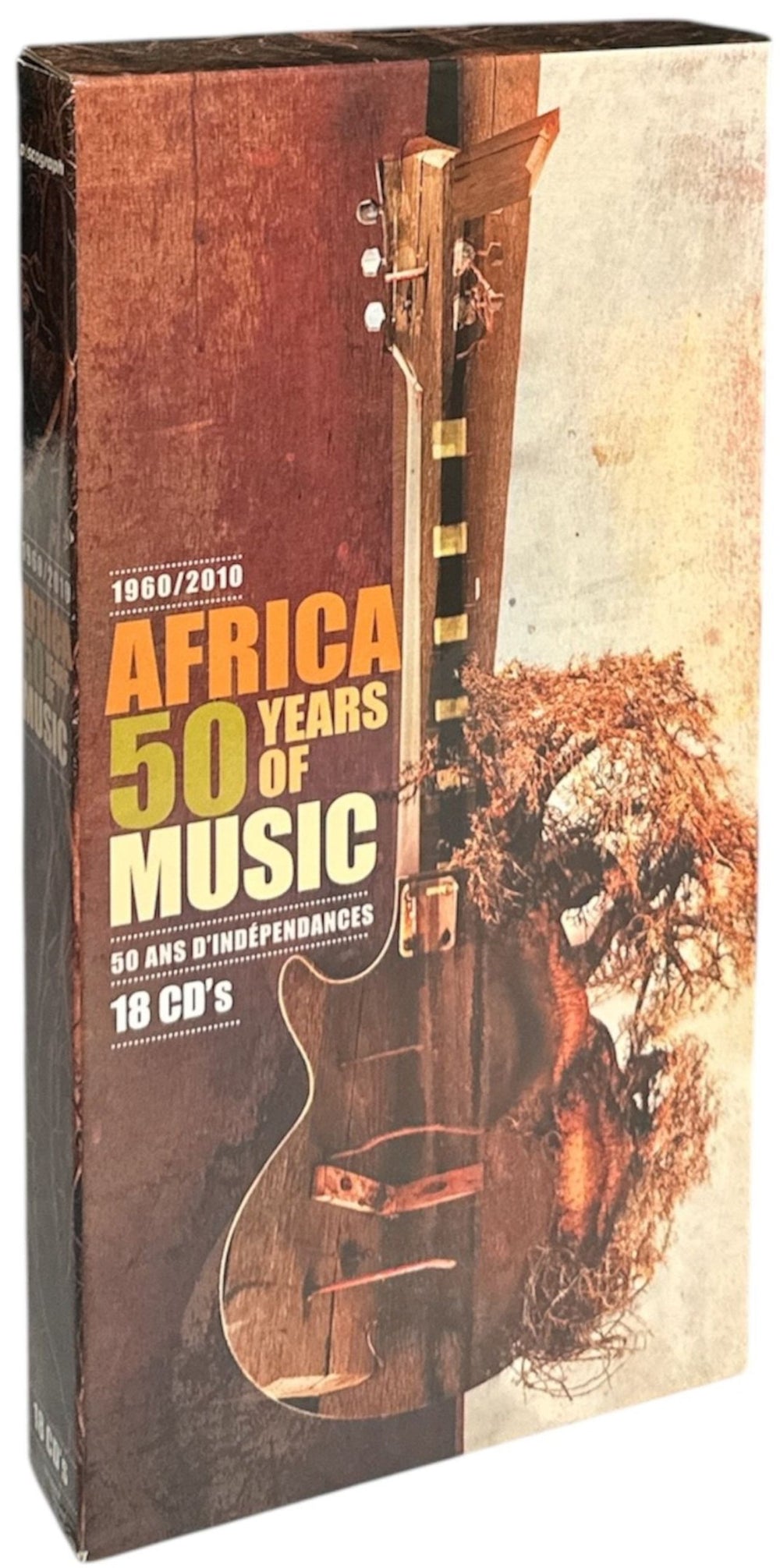 Various-World Music Africa : 50 Years Of Music (1960/2010 : 50 Ans D'Indépendances) - EX French CD Album Box Set 3218462