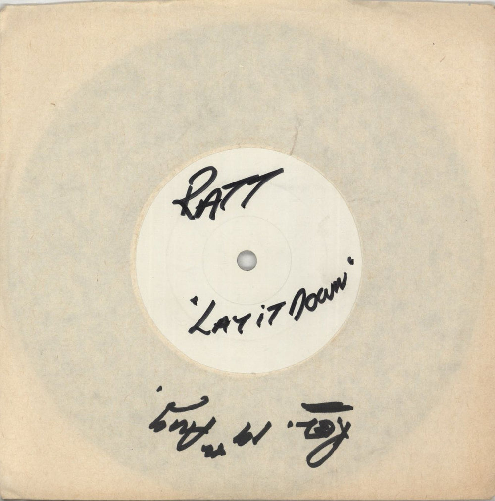 Venom Nightmare - White Label UK Promo 7" vinyl single (7 inch record / 45) NEAT47