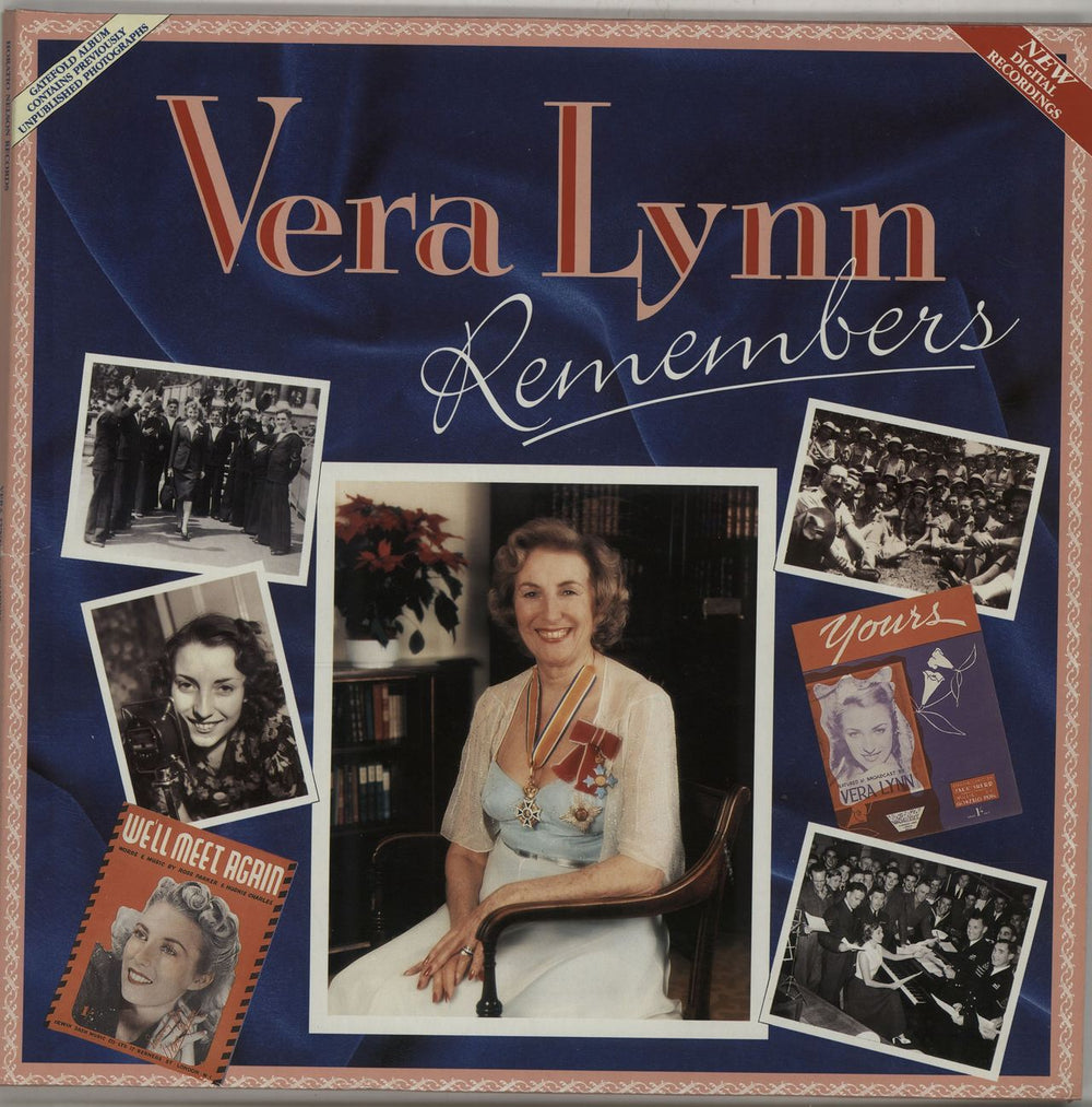 Vera Lynn Remembers UK vinyl LP album (LP record) SIV1120