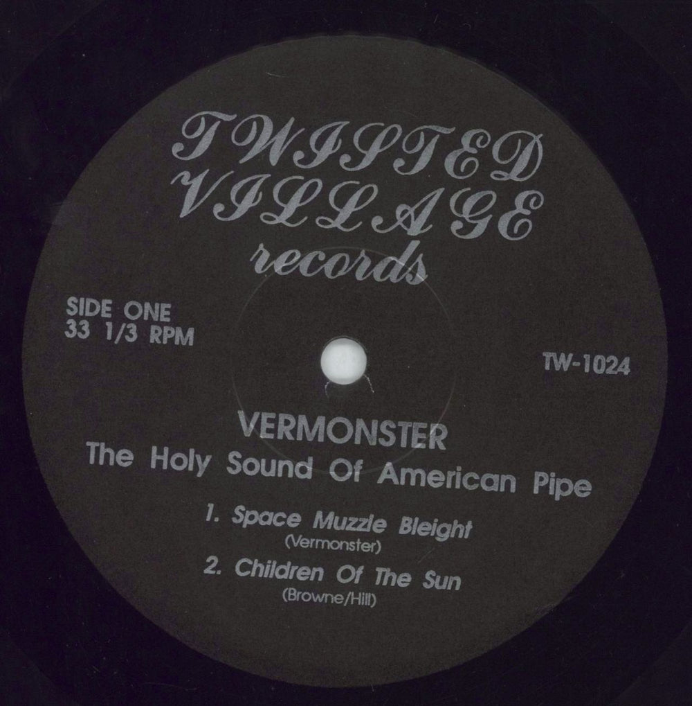 Vermonster The Holy Sound Of American Pipe US 2-LP vinyl record set (Double LP Album) 8J42LTH853833