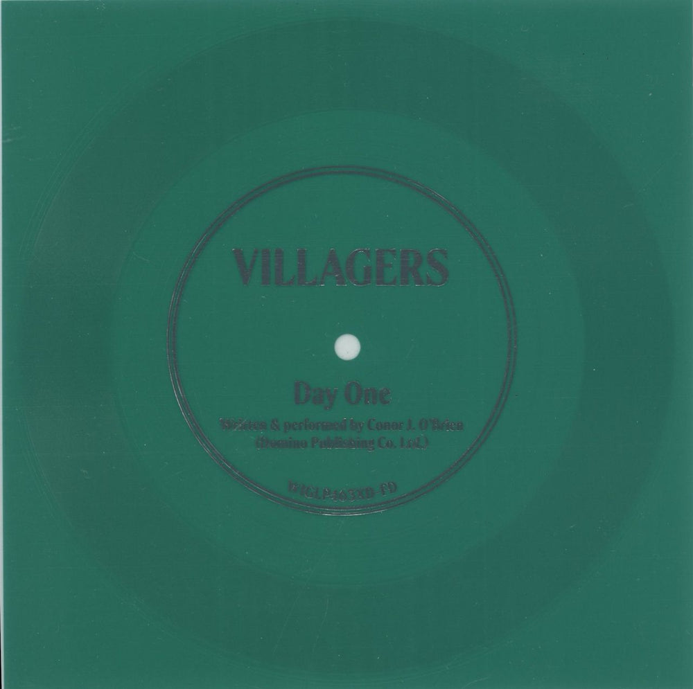 Villagers Fever Dreams - Blue Vinyl - Dinked Edition + Flexi-Disc - Autographed UK vinyl LP album (LP record)