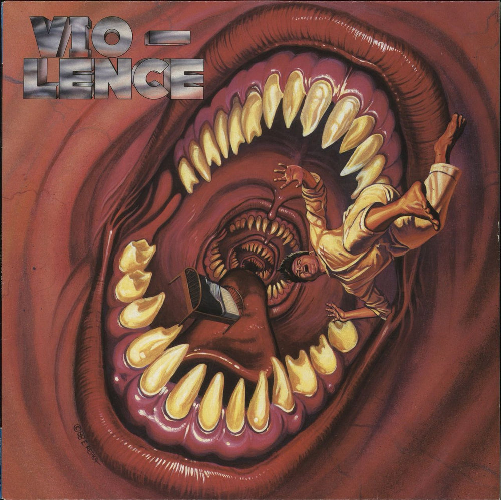 Vio-Lence Eternal Nightmare UK vinyl LP album (LP record) MCF-3423