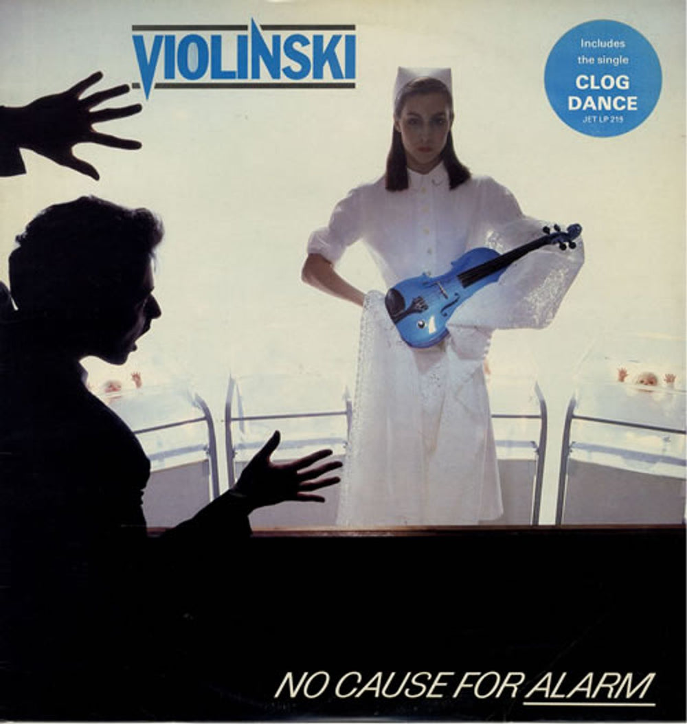 Violinski No Cause For Alarm UK vinyl LP album (LP record) JETLP219
