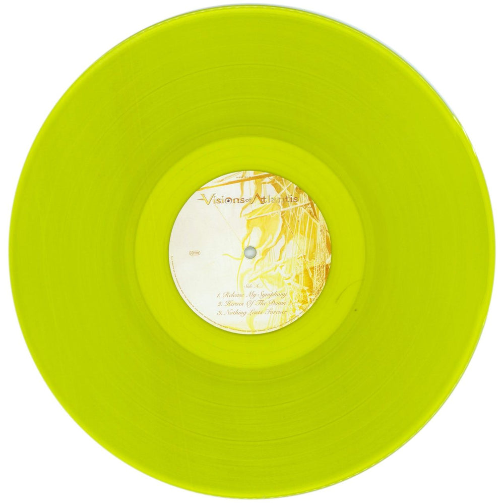 Visions Of Atlantis Wanderers - Gold Vinyl Austrian 2-LP vinyl record set (Double LP Album) 9LS2LWA866599