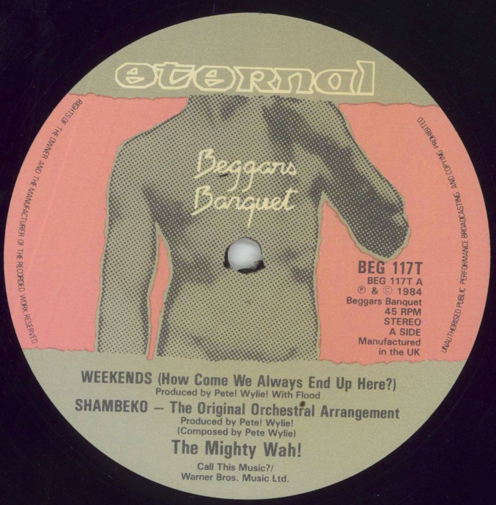 Wah! Weekends UK 12" vinyl single (12 inch record / Maxi-single) MIW12WE856758