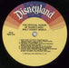 Walt Disney The Official Album Of Disneyland/Walt Disney World US vinyl LP album (LP record) W-DLPTH763143