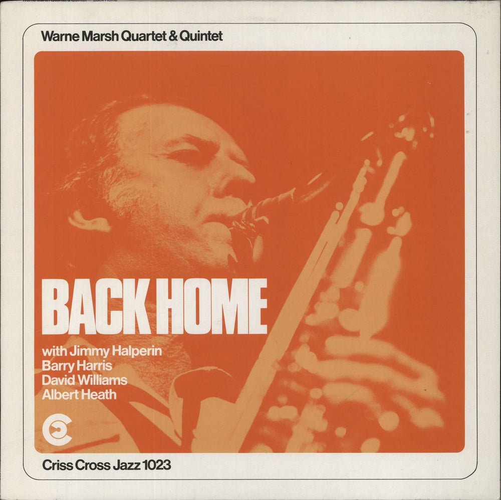 Warne Marsh Back Home Dutch vinyl LP album (LP record) CRISS1023