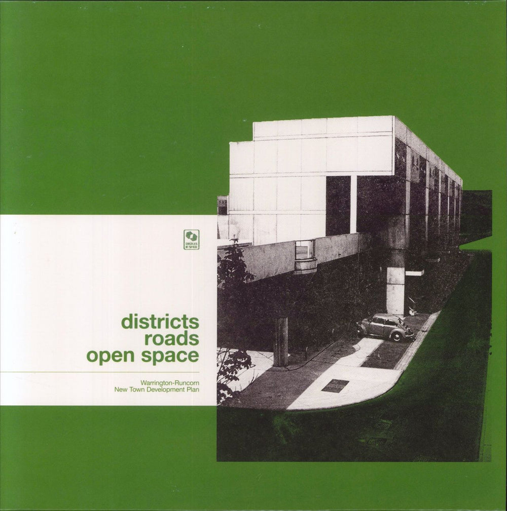 Warrington-Runcorn New Town Development Plan Districts Roads Open Space - Green Vinyl UK vinyl LP album (LP record) CIS101