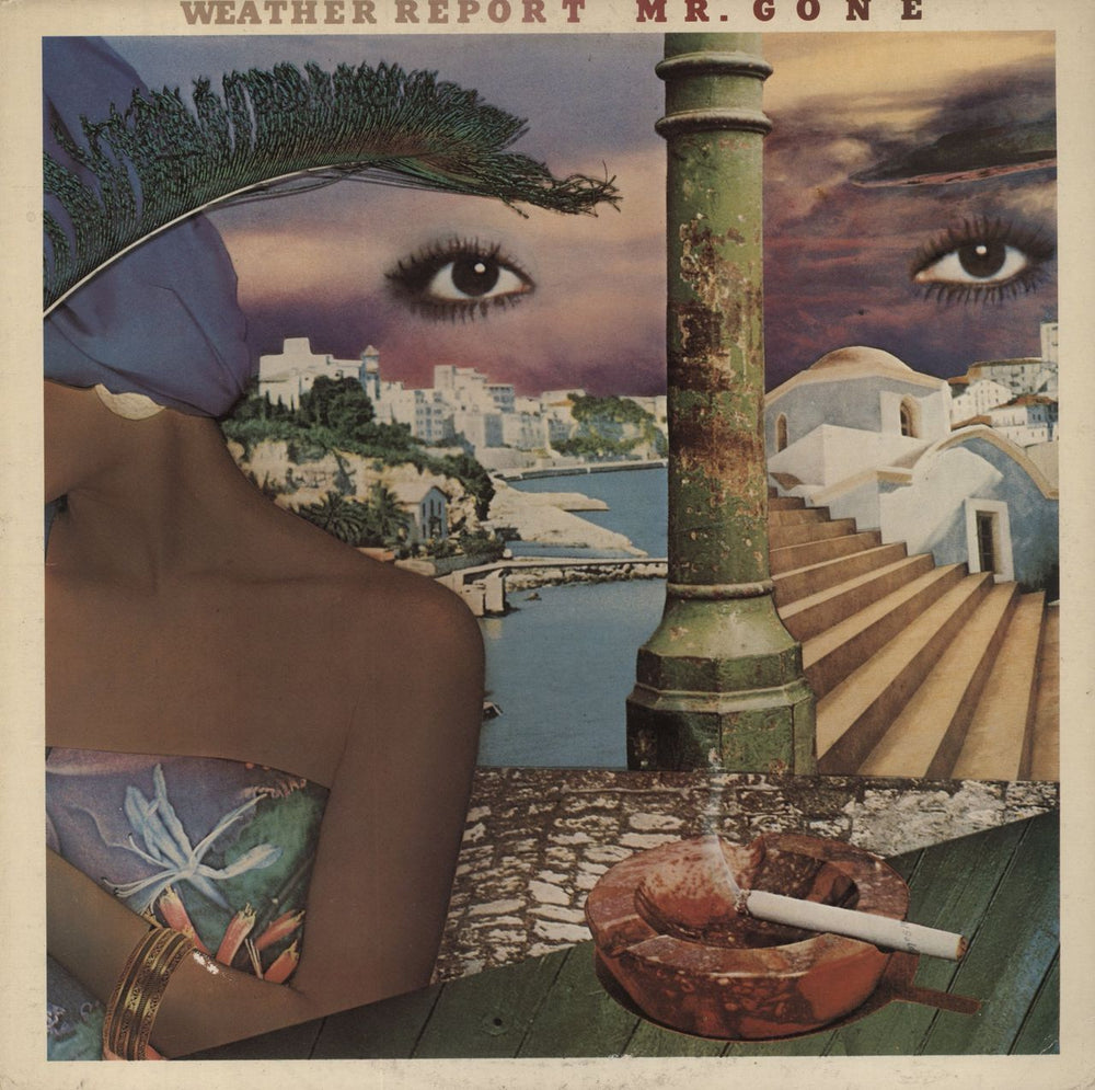 Weather Report Mr Gone + insert - Gold stamp UK vinyl LP album (LP record) 82775