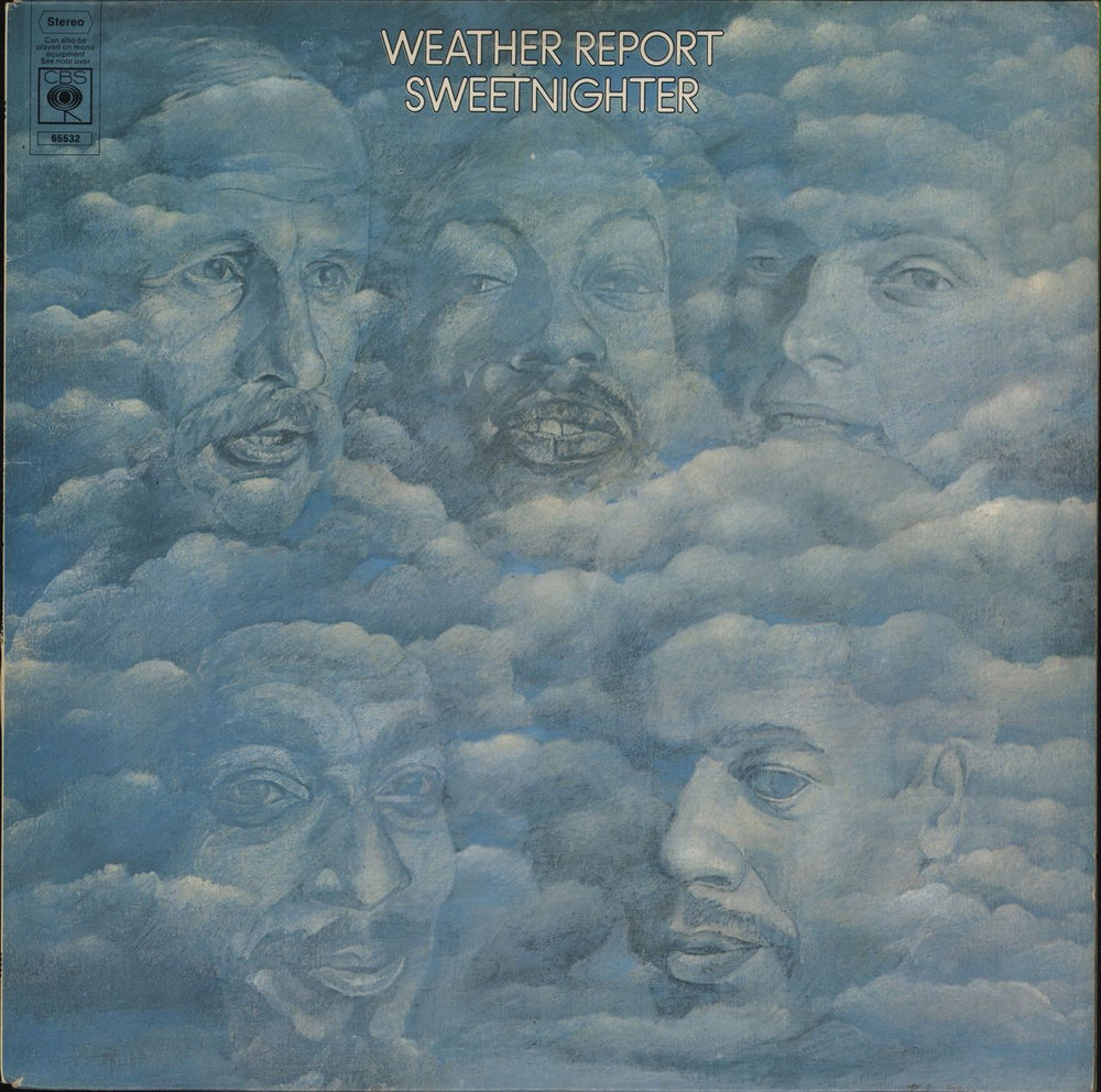 Weather Report Sweetnighter - graduated orange - EX UK vinyl LP album (LP record) 65532