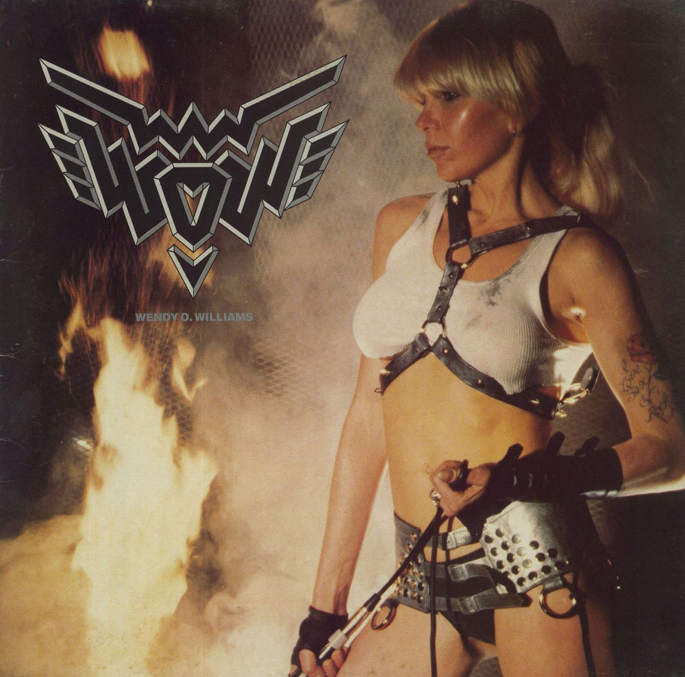 Wendy O. Williams W.O.W. UK vinyl LP album (LP record) MFN24