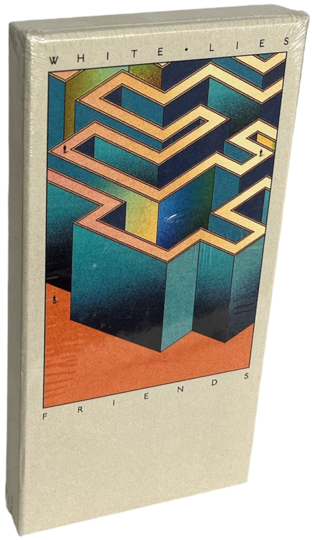 White Lies Friends - Cassette Box - Sealed UK CD Single Box Set 583230202