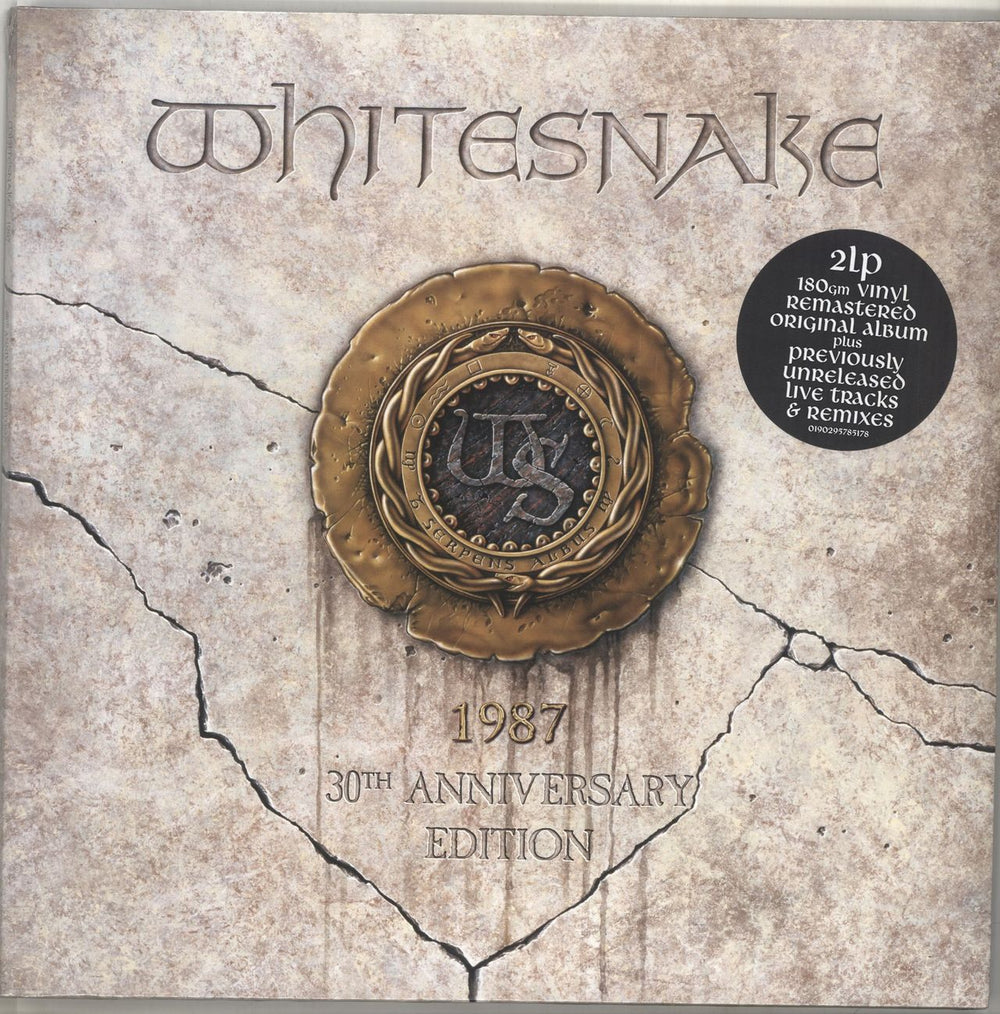 Whitesnake 1987 - 30th Anniversary Edition - 180 Gram Vinyl - Sealed UK 2-LP vinyl record set (Double LP Album) R1563473