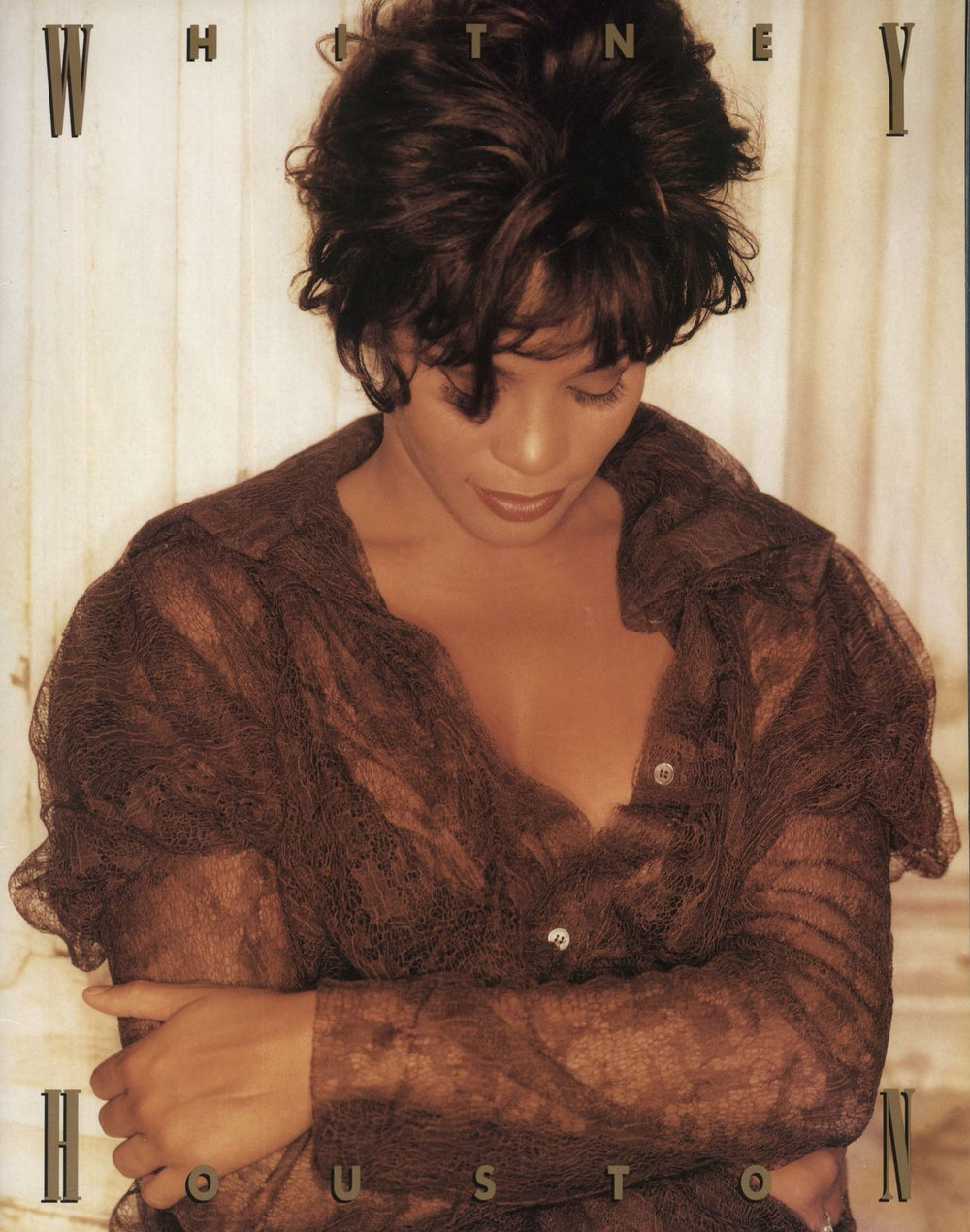 Whitney Houston Live In Concert + Ticket UK tour programme HOUTRLI851145