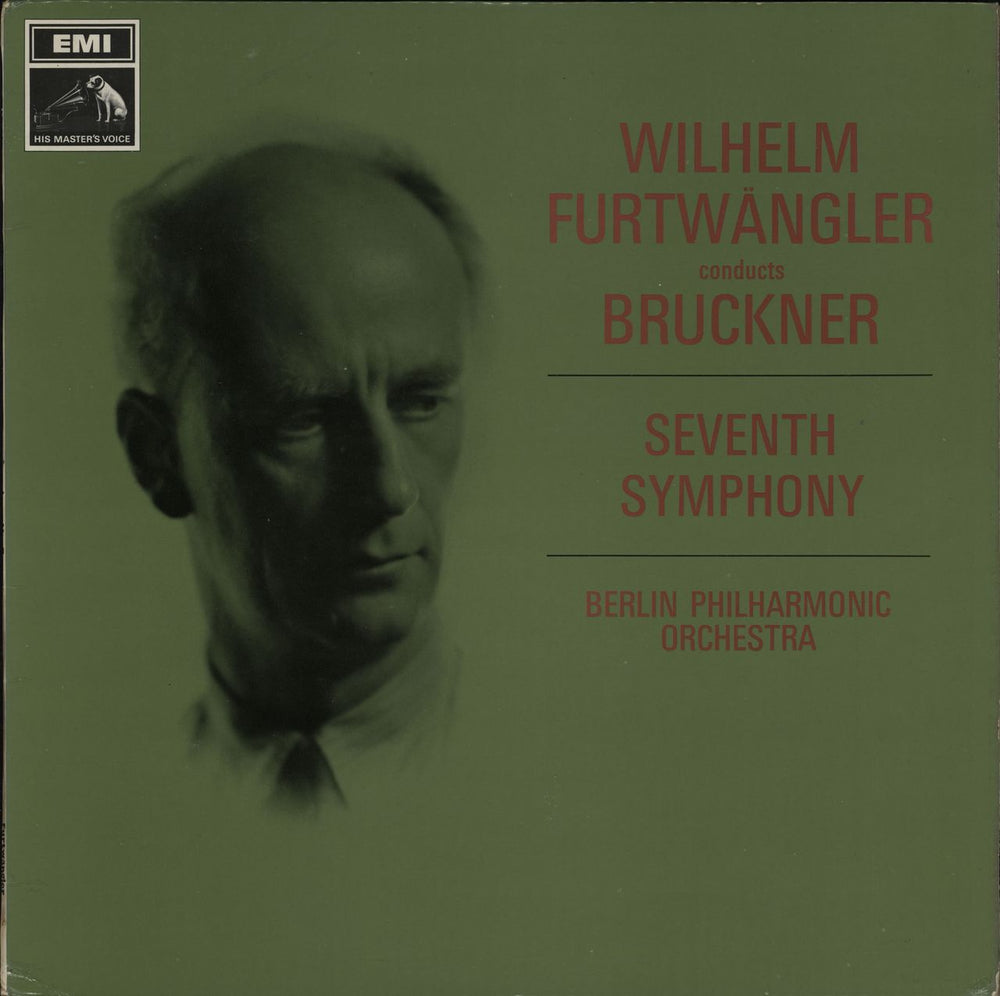 Wilhelm Furtwängler Wilhelm Furtwängler Conducts Bruckner: Seventh Symphony UK vinyl LP album (LP record) HQM1169