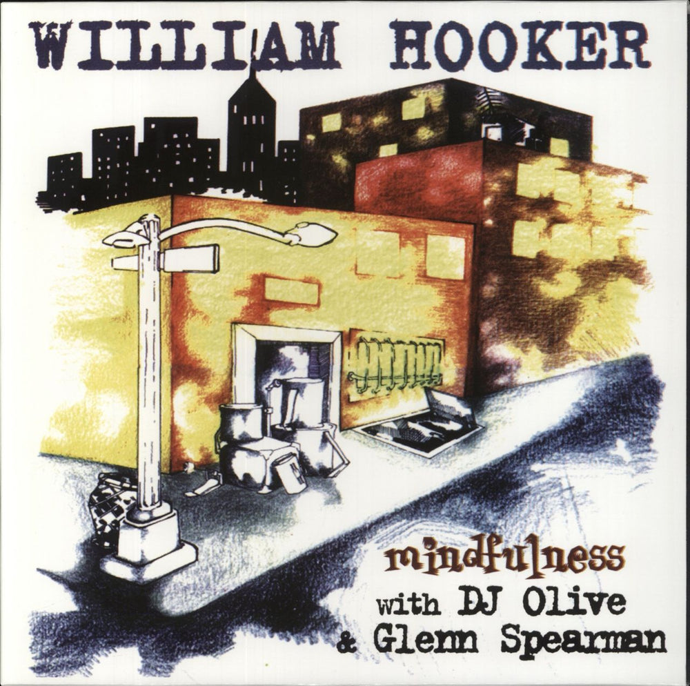 William Hooker Mindfulness - Clear Vinyl - RSD19 US 2-LP vinyl record set (Double LP Album) ORGM-2125