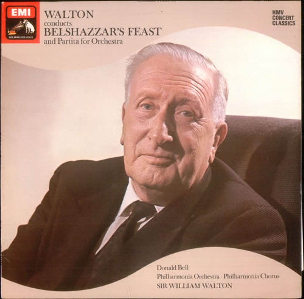 William Walton Belshazzar's Feast & Partita for Orchestra UK vinyl LP album (LP record) SXLP30236