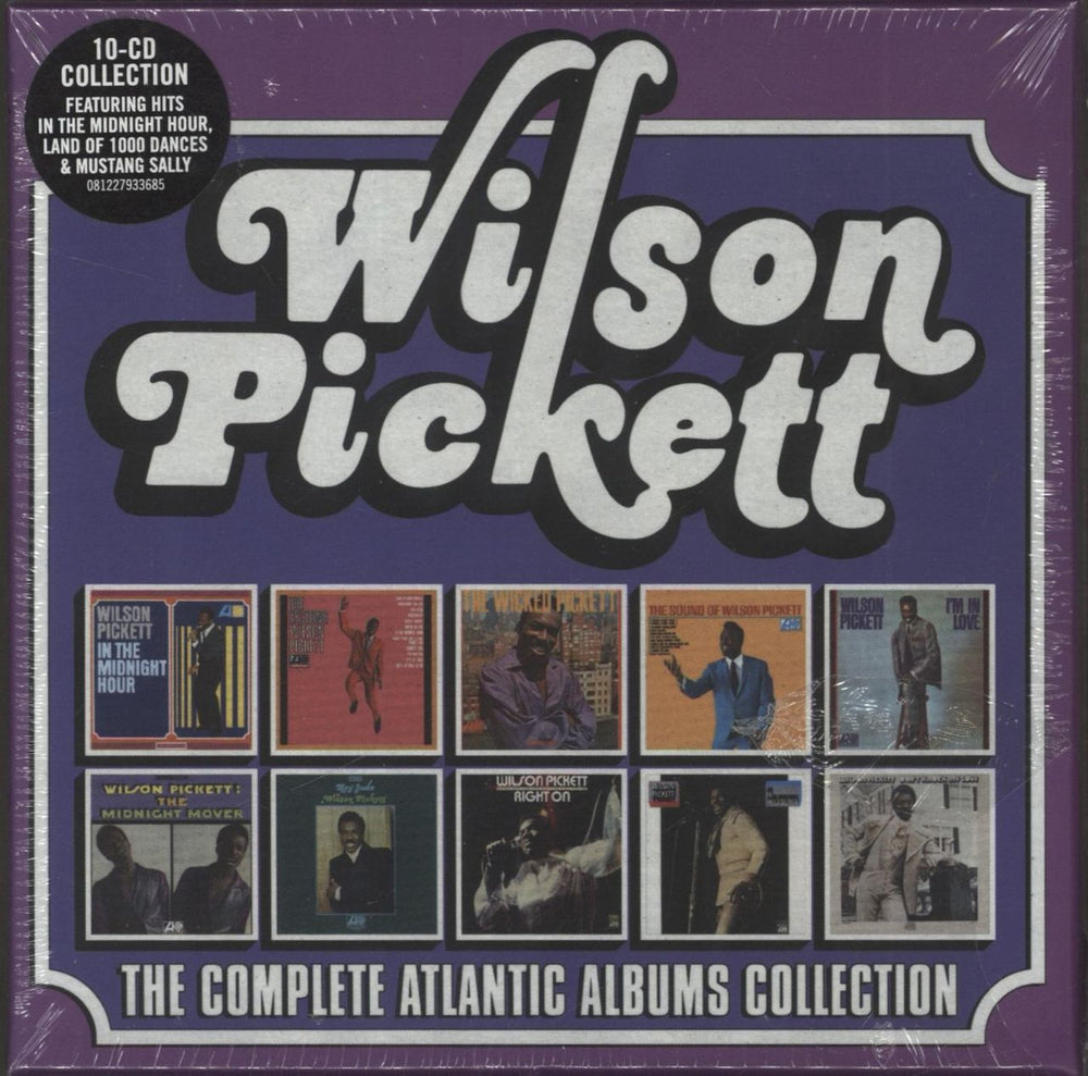 Wilson Pickett The Complete Atlantic Albums Collection - Sealed UK CD Album Box Set