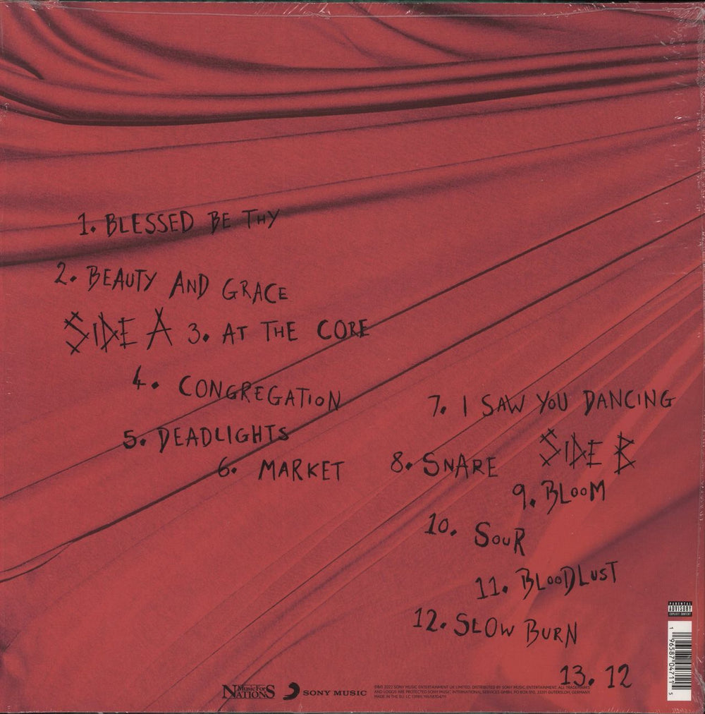 Witch Fever Congregation + Autographed Print UK vinyl LP album (LP record) 196587047115