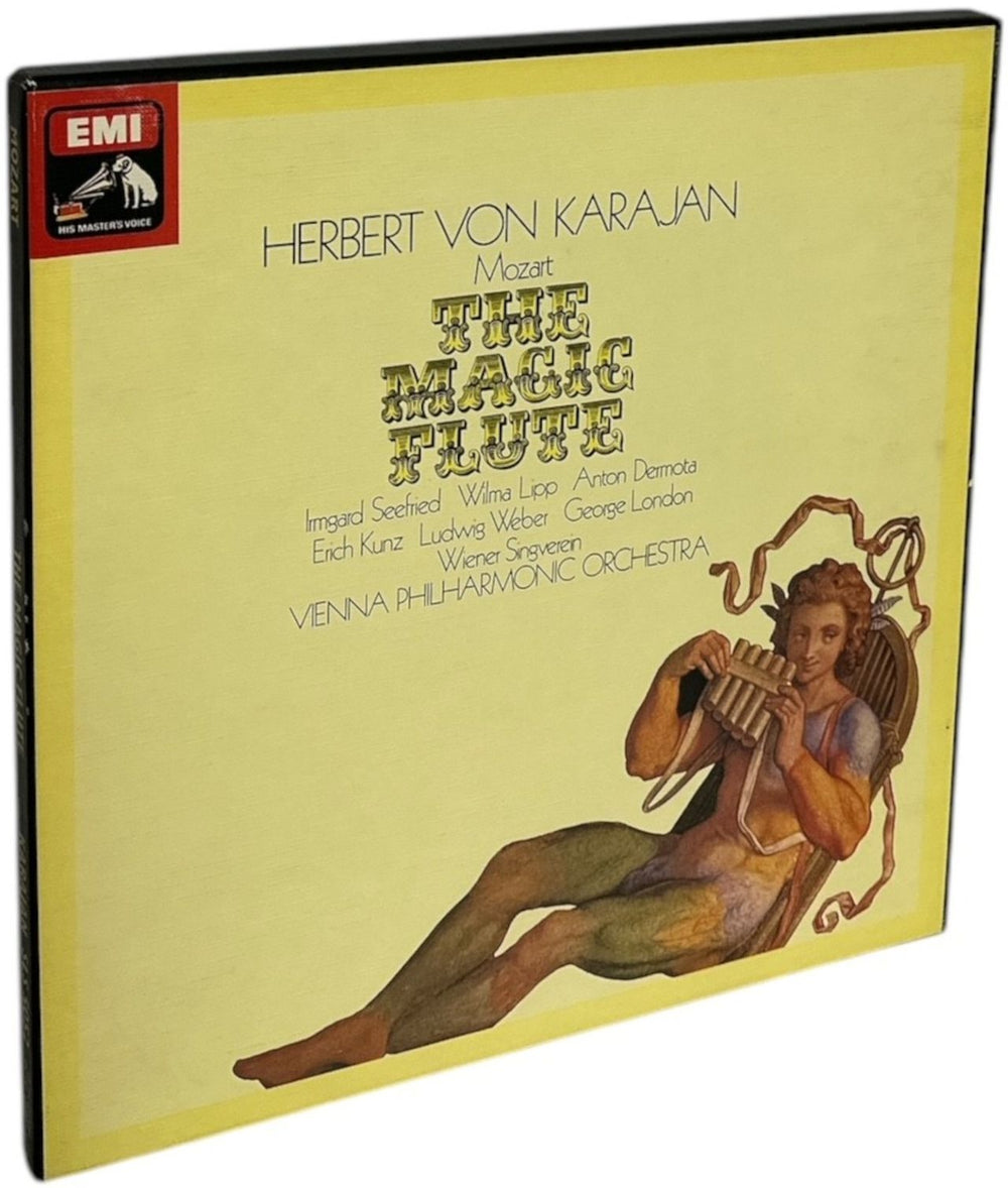 Wolfgang Amadeus Mozart The Magic Flute UK Vinyl Box Set SLS5052