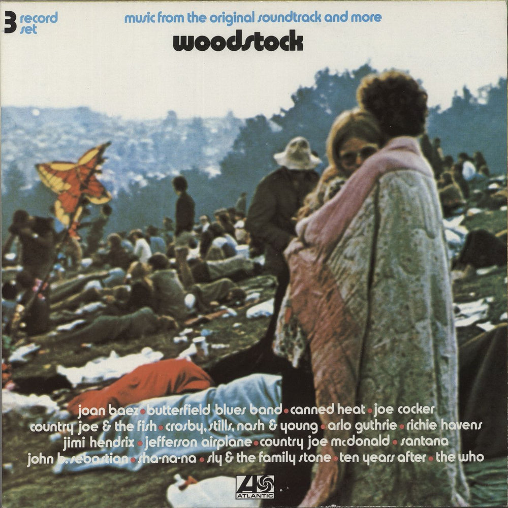 Woodstock Woodstock German 3-LP vinyl record set (Triple LP Album) ATL60001