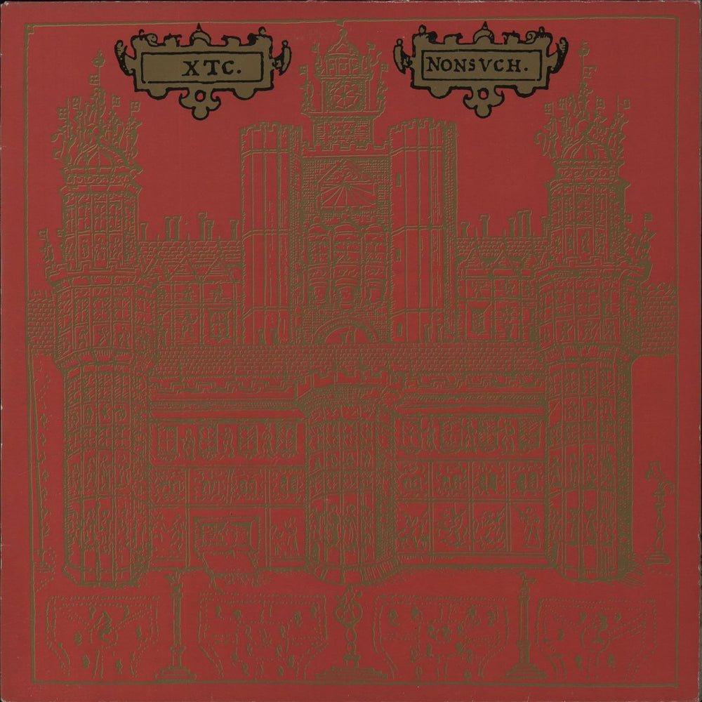 XTC Nonsuch UK 2-LP vinyl record set (Double LP Album) V2699