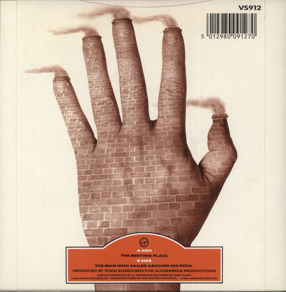 XTC The Meeting Place UK 7" vinyl single (7 inch record / 45) 5012980091270