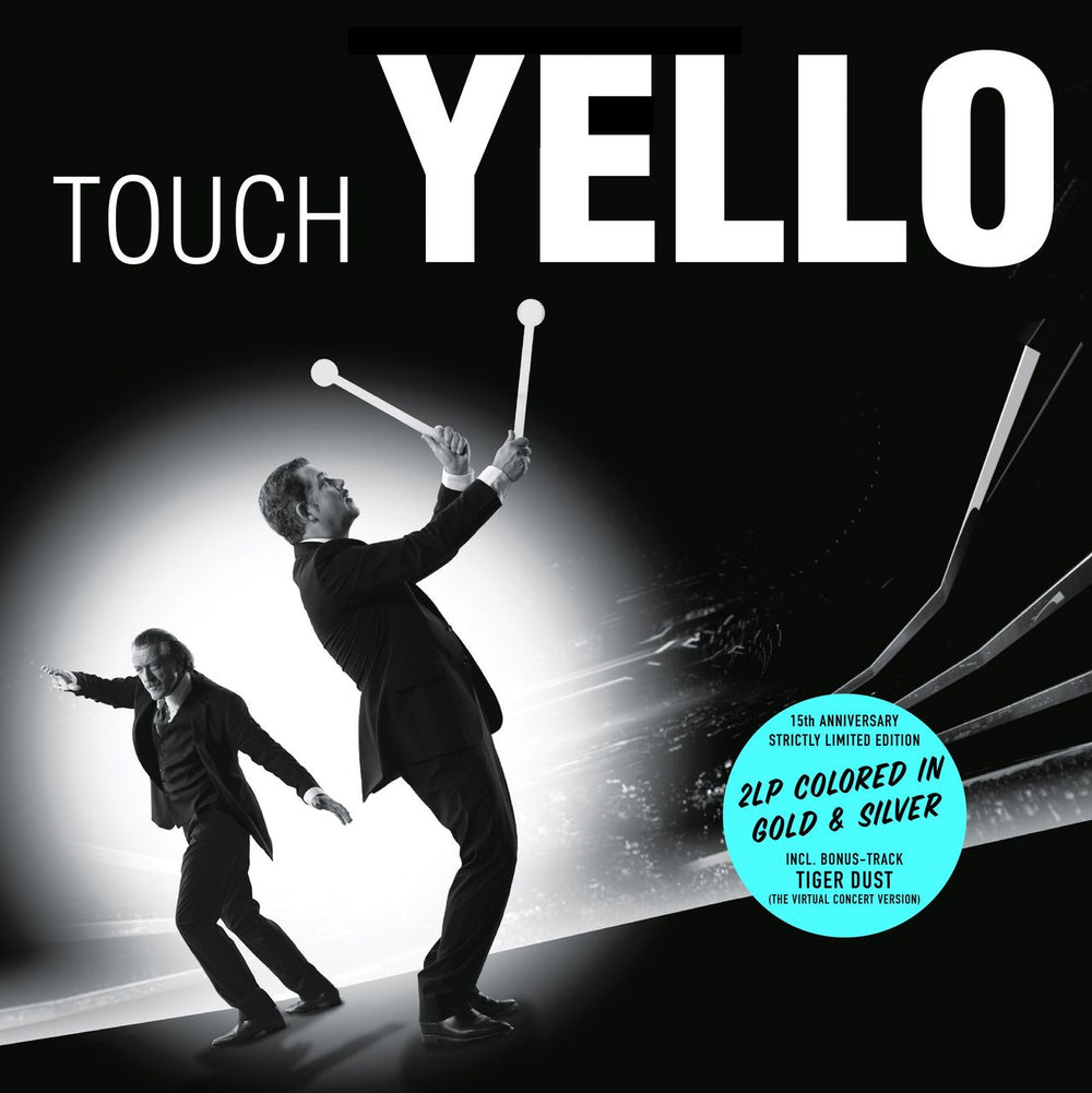 Yello Touch - Gold & Silver Vinyl - 15th Anniversary Edition - Sealed UK 2-LP vinyl record set (Double LP Album) YEL2LTO860610