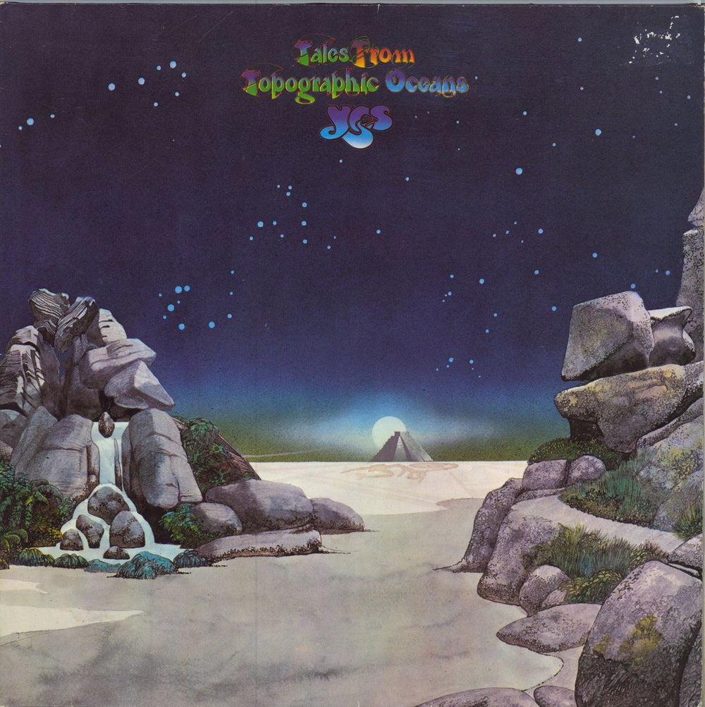 Yes Tales From Topographic Oceans - EX German 2-LP vinyl record set (Double LP Album) ATL80001