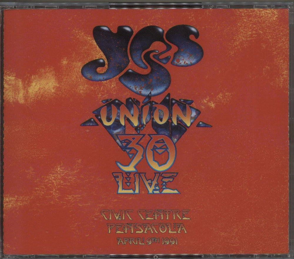 Yes Union 30 Live: Pensacola Civic Centre 1991 UK 4-CD album set HST600CD