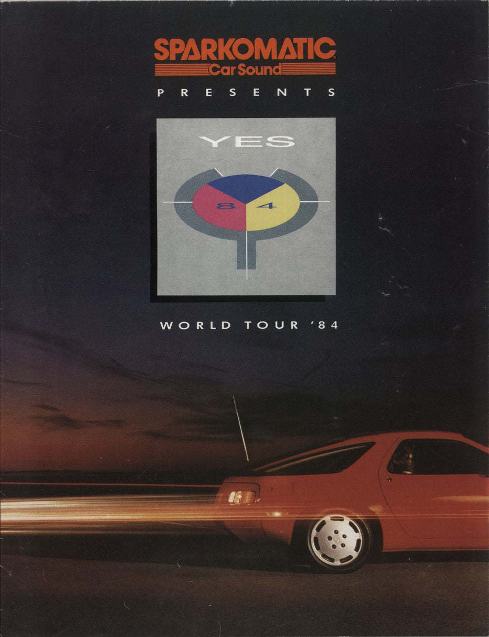 Yes World Tour 1984 + Insert UK tour programme YESTRWO167963