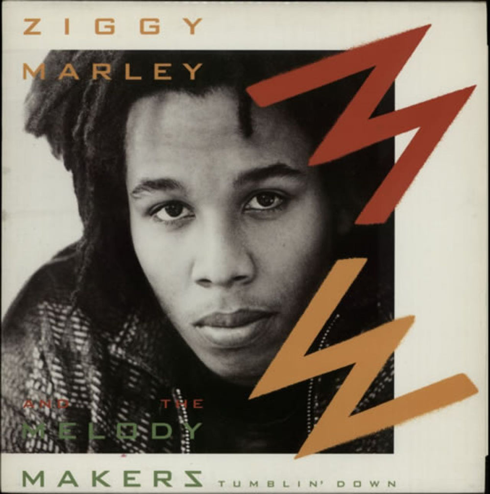 Ziggy Marley Tumblin' Down UK 12" vinyl single (12 inch record / Maxi-single) VST1098