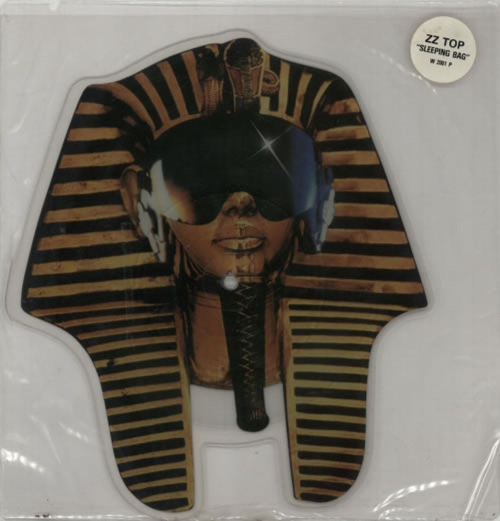 ZZ Top Sleeping Bag UK shaped picture disc (picture disc vinyl record) W2001P