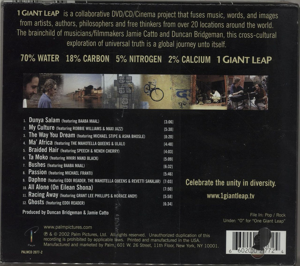 1 Giant Leap 1 Giant Leap US CD album (CDLP) OGPCDGI211691