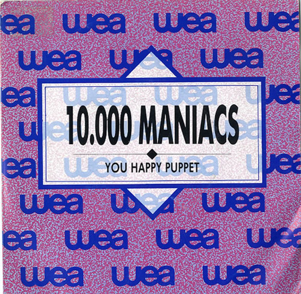 10,000 Maniacs You Happy Puppet Spanish 7" vinyl single (7 inch record / 45) 1.181