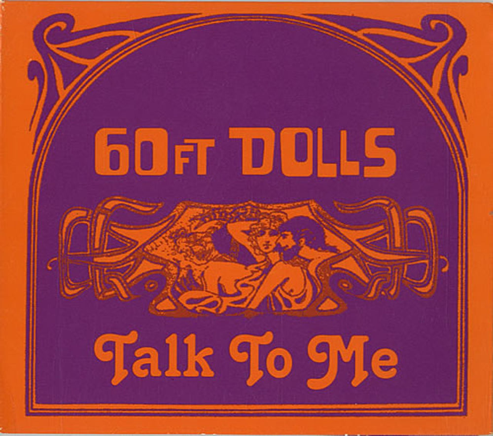 60ft Dolls Talk To Me UK CD single (CD5 / 5") DOLLS003CD