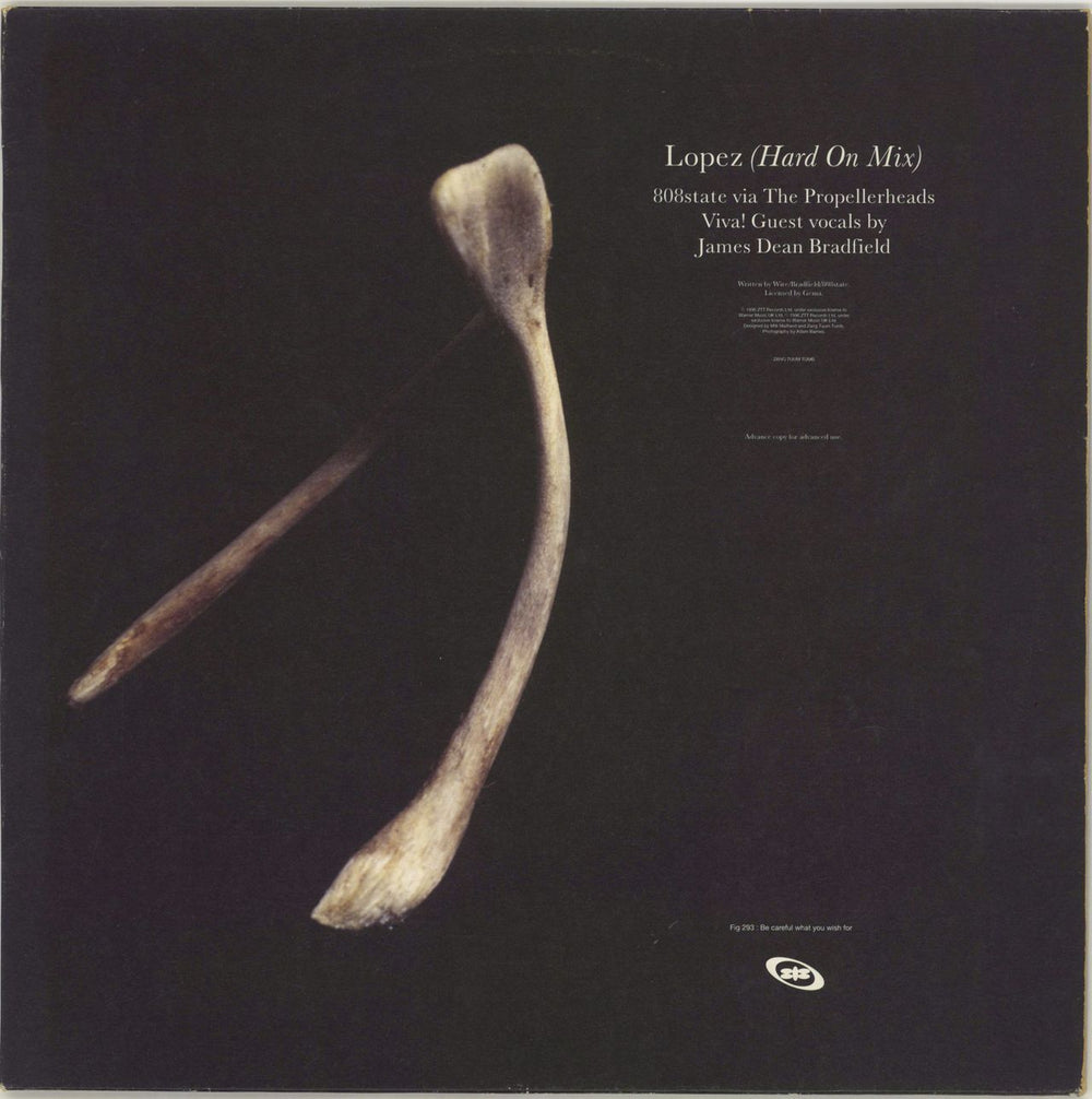 808 State Lopez UK Promo 12" vinyl single (12 inch record / Maxi-single) SAM1957