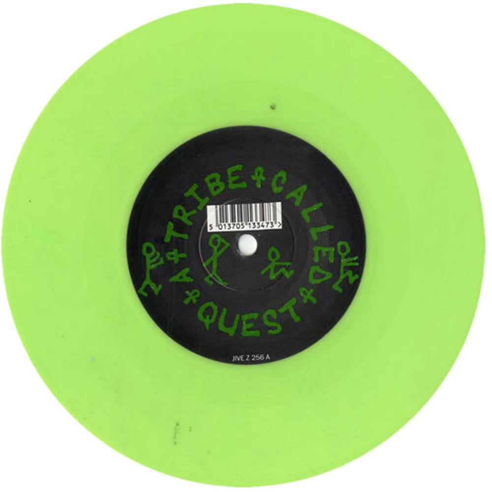 A Tribe Called Quest Bonita Applebum - Green vinyl UK 7" vinyl single (7 inch record / 45) TCQ07BO580919