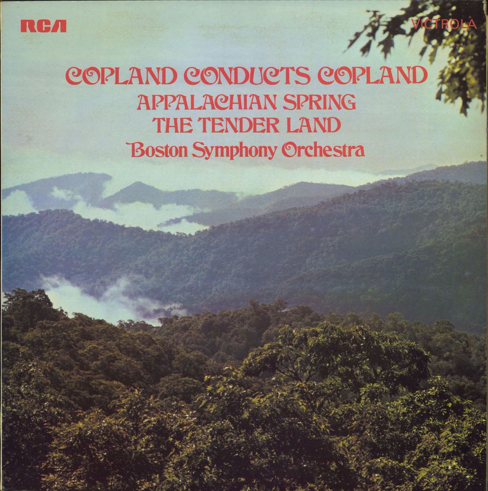 Aaron Copland Copland Conducts Copland UK vinyl LP album (LP record) VICS1488