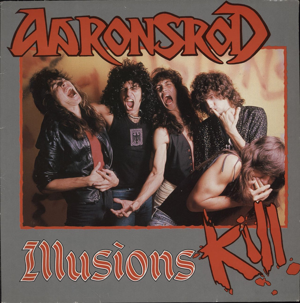 Aaronsrod Illusions Kill Dutch vinyl LP album (LP record) RR9690