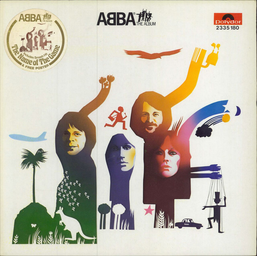 Abba Abba The Album Hong Kong vinyl LP album (LP record) 2335180