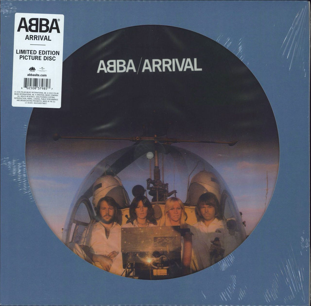 Abba Arrival - Sealed UK picture disc LP (vinyl picture disc album) 0602508379857