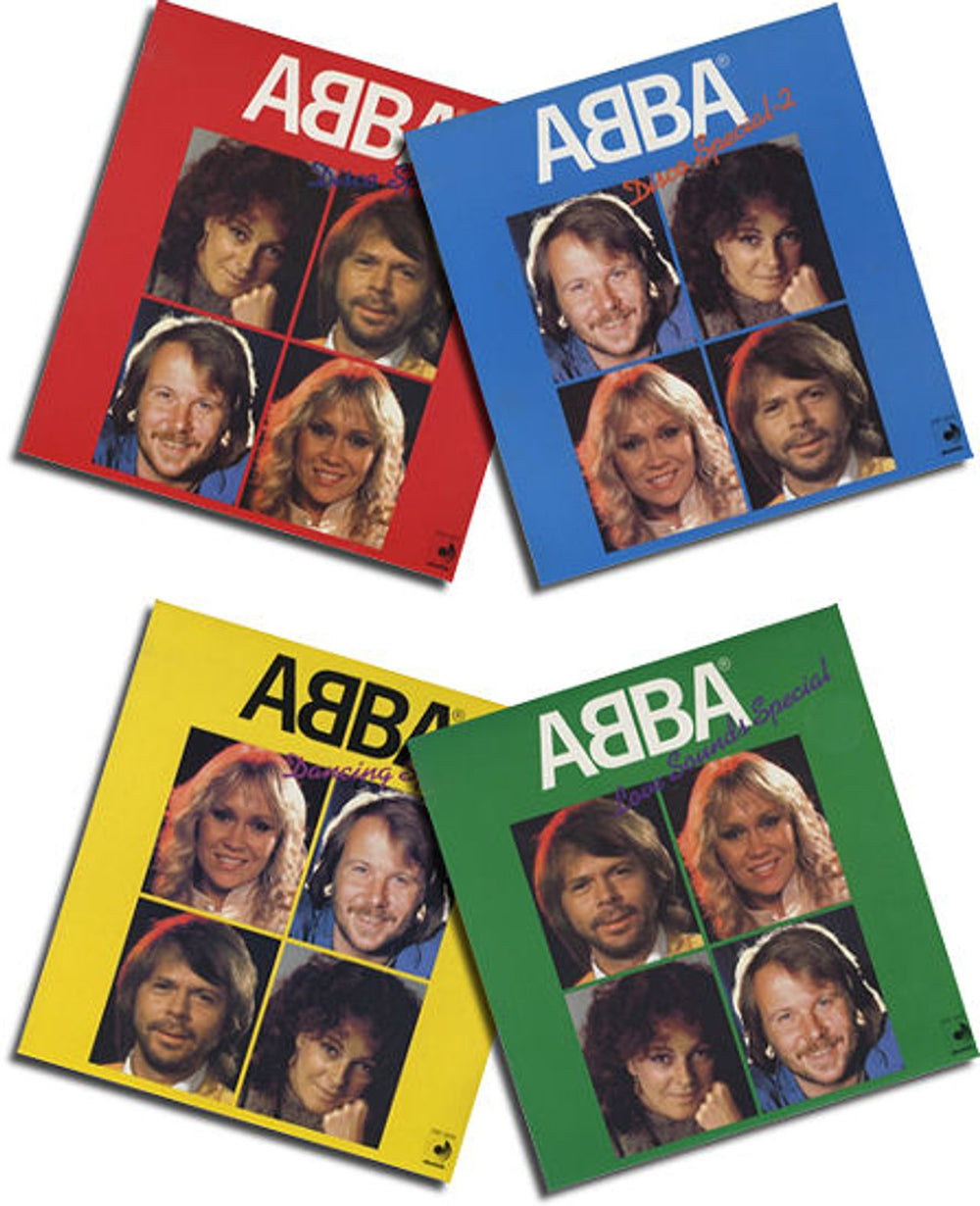 Abba Disco Special - Complete Set Japanese 4-LP vinyl album record set DSP-3024~7